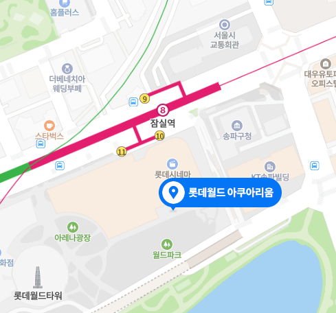 아쿠아리움 지도