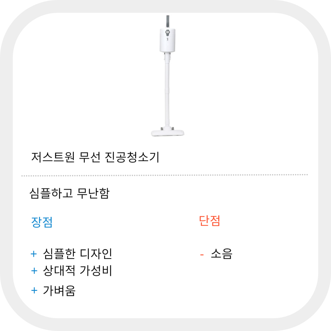 가정용 청소기